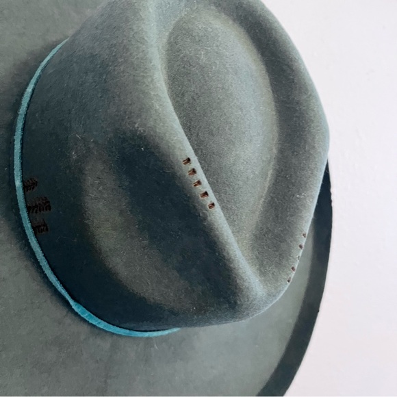 Custom Burned felt hat Size L - Picture 6 of 6